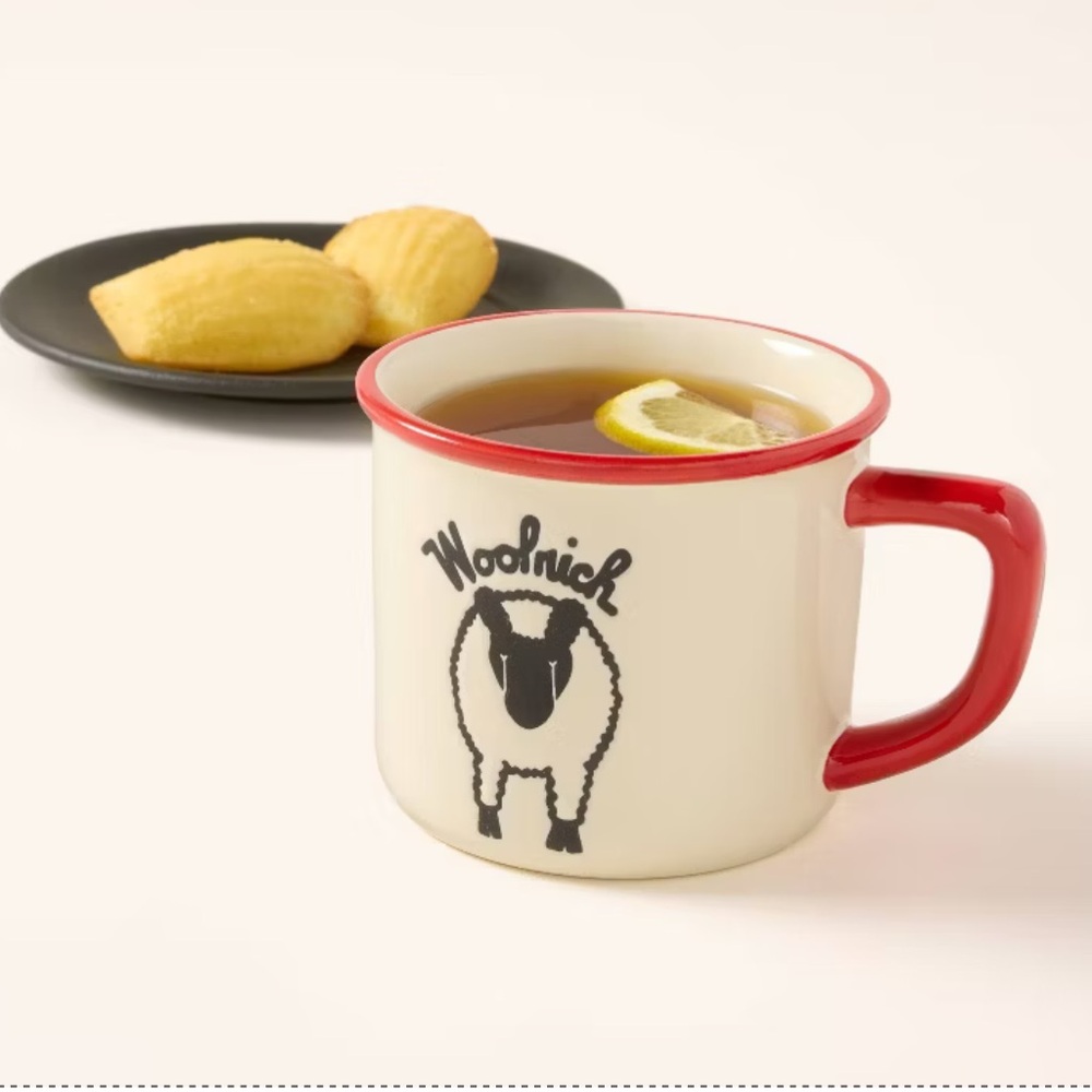 Woolrich Ceramic Cream Sheep Mug